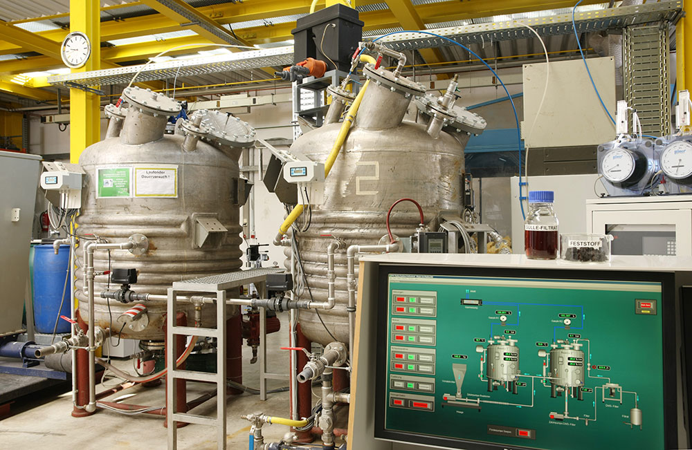 Foto von dem Biogasanlage