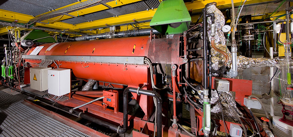 Foto von Pyrolysedrehrohr