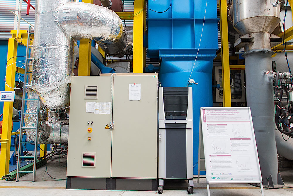 Foto von Thermische Nachverbrennung Anlage