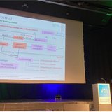 Referent auf einer Konferenz